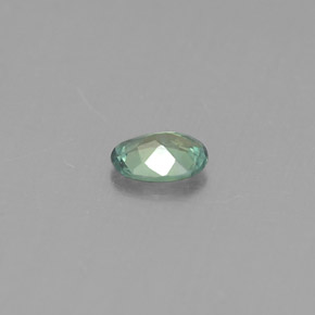 Alexandrita multicolorido natural 0,14ct, corte oval, VS