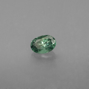 Alexandrita multicolorido natural 0,25ct, corte oval, VS