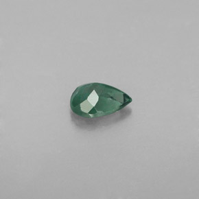 Alexandrite Verde/Vermelho Natural 0.27ct, Formato de pêra, VS-SI