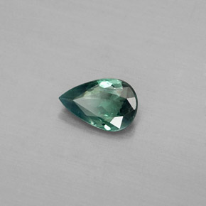 Alexandrite Verde/Vermelho Natural 0.38ct, Formato de pêra, VS