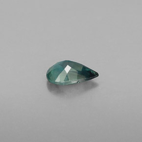Alexandrita multicolorido natural 0,38ct, formato de pêra, VS