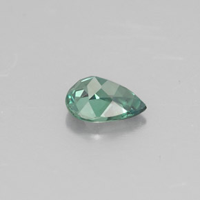 Alexandrita multicolorido natural 0,34ct, formato de pêra, VS
