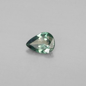 Alexandrita multicolorido natural 0,28ct, formato de pêra, VS