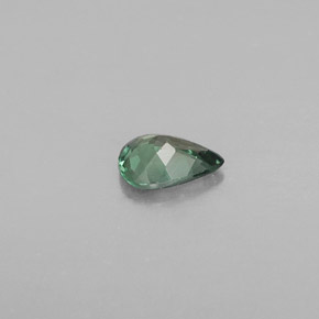 Alexandrita multicolorido natural 0,28ct, formato de pêra, VS