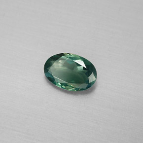 Alexandrite Verde/Vermelho Natural 0.43ct, Corte Oval, VS