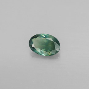 Alexandrite Verde/Vermelho Natural 0.35ct, Corte Oval, VS-SI