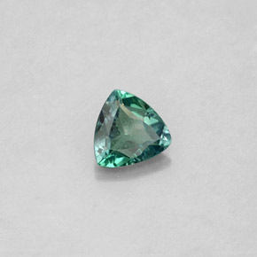 Alexandrite Verde/Vermelho Natural 0.17ct, Trilhão, VS