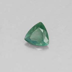 Alexandrite Verde/Vermelho Natural 0.17ct, Trilhão, VS