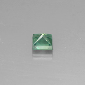 Alexandrita multicolorido natural 0,22ct, quadrado, VS