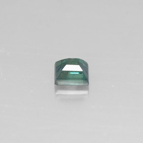 Alexandrita multicolorido natural 0,20ct, quadrado, VS