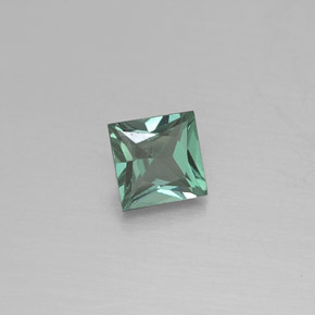 Alexandrite Verde/Vermelho Natural 0.29ct, Quadrado, VS