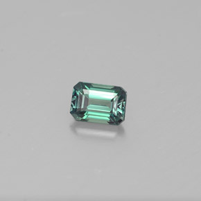 Alexandrita multicolorido natural 0,25ct, corte esmeralda, VVS-VS