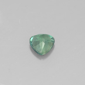 Alexandrita multicolorido natural 0,24ct, trillion, VS