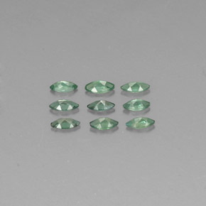 Pedras preciosas de alexandrita mudança de cor natural de  ct, marquise, VS