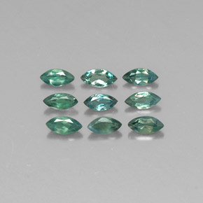 Pedras preciosas de alexandrita multicolorido natural de  ct, marquise, VS