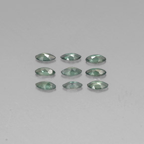 Pedras preciosas de alexandrita mudança de cor natural de  ct, marquise, VS