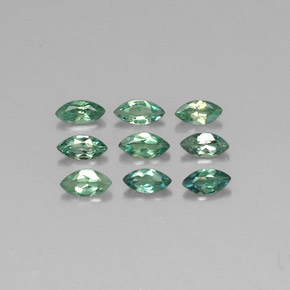 Pedras preciosas de alexandrita multicolorido natural de  ct, marquise, VS