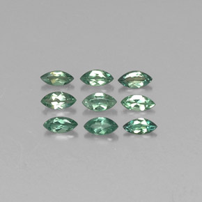 Pedras preciosas de alexandrita mudança de cor natural de  ct, marquise, VS