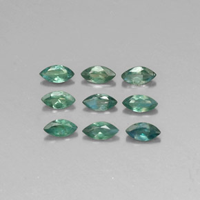 Pedras preciosas de Alexandrite Verde/Vermelho natural de  ct, Marquesa, VS