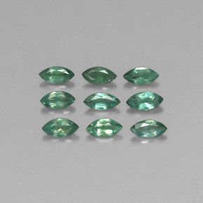 Pedras preciosas de alexandrita mudança de cor natural de  ct, marquise, VS