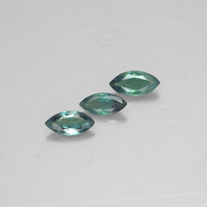 Pedras preciosas de alexandrita multicolorido natural de  ct, marquise, VS