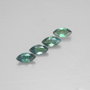 Pedras preciosas de alexandrita multicolorido natural de  ct, marquise, VS