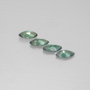 Pedras preciosas de alexandrita multicolorido natural de  ct, marquise, VS