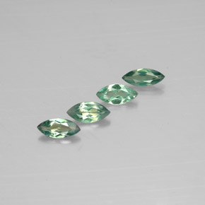 Pedras preciosas de alexandrita multicolorido natural de  ct, marquise, VS