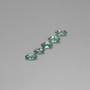 Pedras preciosas de alexandrita multicolorido natural de  ct, marquise, VS