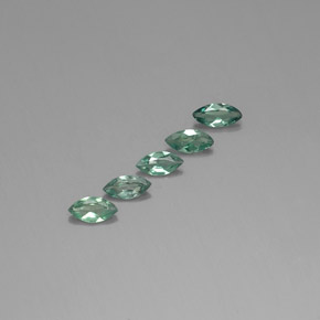 Pedras preciosas de Alexandrite Verde/Vermelho natural de  ct, Marquesa, VS