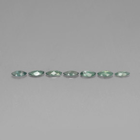 Pedras preciosas de alexandrita multicolorido natural de  ct, marquise, VS