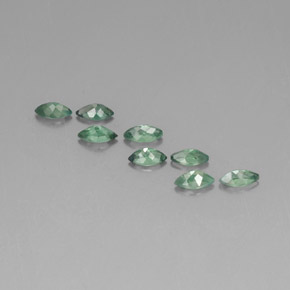 Pedras preciosas de alexandrita multicolorido natural de  ct, marquise, VS