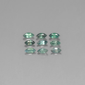 Pedras preciosas de alexandrita mudança de cor natural de  ct, marquise, VS