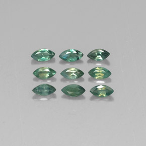 Pedras preciosas de alexandrita multicolorido natural de  ct, marquise, VS