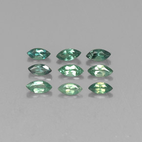Pedras preciosas de alexandrita mudança de cor natural de  ct, marquise, VS