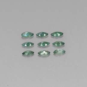 Pedras preciosas de alexandrita mudança de cor natural de  ct, marquise, VS