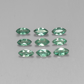 Pedras preciosas de alexandrita mudança de cor natural de  ct, marquise, VS