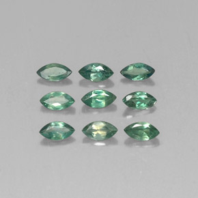Pedras preciosas de alexandrita mudança de cor natural de  ct, marquise, VS