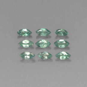Pedras preciosas de alexandrita mudança de cor natural de  ct, marquise, VVS-VS