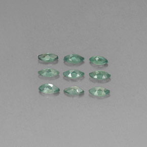 Pedras preciosas de alexandrita mudança de cor natural de  ct, marquise, VVS-VS