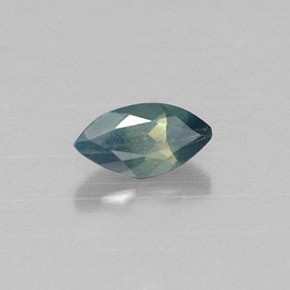 Alexandrita multicolorido natural 0,08ct, marquise, VS