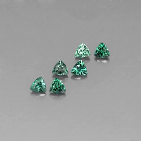 Pedras preciosas de alexandrita multicolorido natural de  ct, trillion, VS