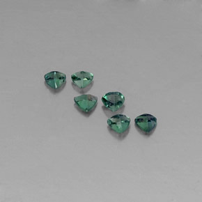 Pedras preciosas de alexandrita multicolorido natural de  ct, trillion, VS