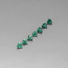 Pedras preciosas de alexandrita multicolorido natural de  ct, trillion, VS