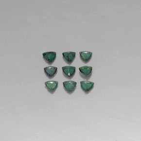Pedras preciosas de alexandrita multicolorido natural de  ct, trillion, VS