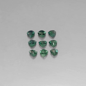 Pedras preciosas de alexandrita multicolorido natural de  ct, trillion, VS
