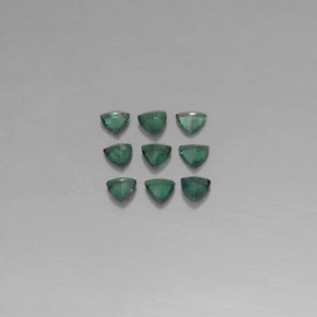 Pedras preciosas de Alexandrite Verde/Vermelho natural de  ct, Trilhão, VS