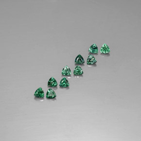 Pedras preciosas de alexandrita multicolorido natural de  ct, trillion, VS
