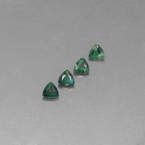 Pedras preciosas de Alexandrite Verde/Vermelho natural de  ct, Trilhão, VS