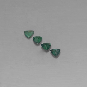 Pedras preciosas de Alexandrite Verde/Vermelho natural de  ct, Trilhão, VS